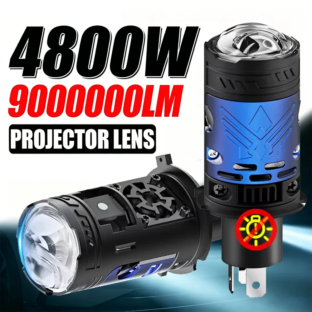 4800W H4 LED Headlight Bulb Projector Lens CANBUS Super Bright 9000000Lm 6500K Turbo Fan Car light 9003/HB2 For Cars/Motorcycles
4800W H4 LED Headlight Bulb Projector Lens CANBUS Super Bright 9000000Lm 6500K Turbo Fan Car light 9003/HB2 For Cars/Motorcycles