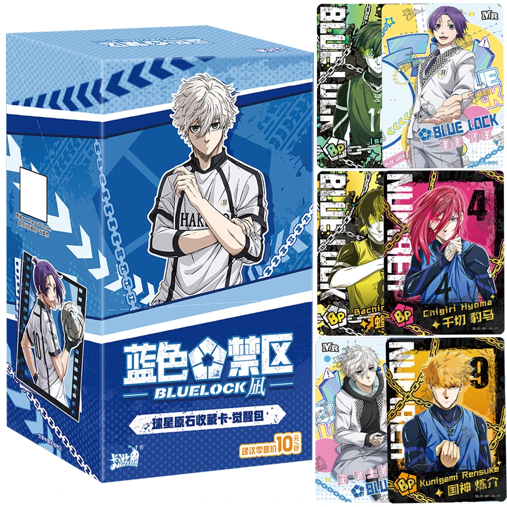 Genuine BLUE LOCK Card for Child Isagi Yoichi Bachira Meguru Nagi Seishiro Popular Anime Limited Game Collection Card Kids Toys
Genuine BLUE LOCK Card for Child Isagi Yoichi Bachira Meguru Nagi Seishiro Popular Anime Limited Game Collection Card Kids Toys
