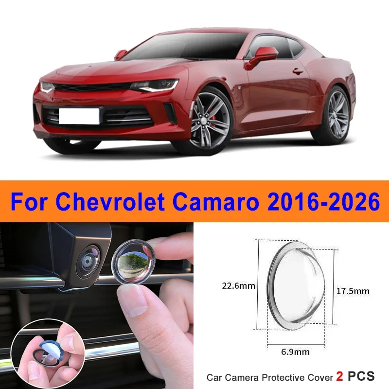 360 Reverse Image Car Camera Cover Anti-Scratch PC Lens Protector Stickers For Chevrolet Camaro 2016-2026 2Pcs
360 Reverse Image Car Camera Cover Anti-Scratch PC Lens Protector Stickers For Chevrolet Camaro 2016-2026 2Pcs