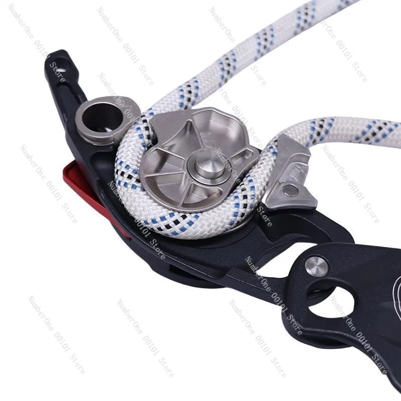 Rope Descender,Manual Climbing Rappelling Device for High-altitude Work,Outdoor Protection Tool for Safe Descending
Rope Descender,Manual Climbing Rappelling Device for High-altitude Work,Outdoor Protection Tool for Safe Descending