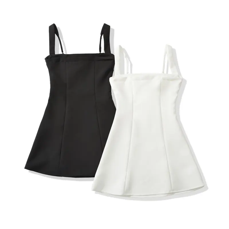 XNWMNZ High Quality 2026 New Women's Summer Casual A-Line Mini Dress Spaghetti Strap Black White Sundress
XNWMNZ High Quality 2026 New Women's Summer Casual A-Line Mini Dress Spaghetti Strap Black White Sundress