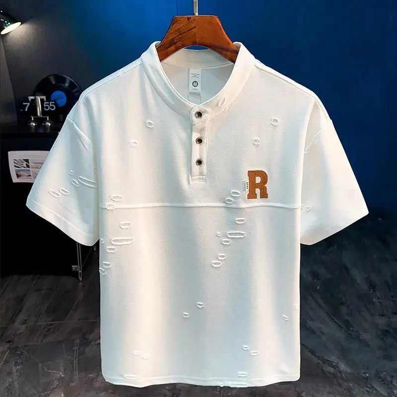 2025 Summer New Short sleeved T-shirt Men's Trendy Brand Loose Round Neck Half Sleeve Comfortable Breathable Top
2025 Summer New Short sleeved T-shirt Men's Trendy Brand Loose Round Neck Half Sleeve Comfortable Breathable Top
