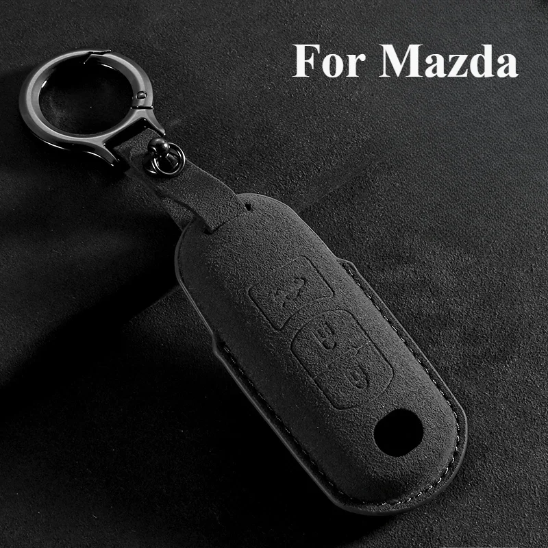 Suede Car Key Case Cover Shell For Mazda 2 3 6 Atenza Axela Demio CX-5 CX5 CX-3 CX3 CX7 CX-7 CX-9 CX9 MX5 Keychain Accessories
Suede Car Key Case Cover Shell For Mazda 2 3 6 Atenza Axela Demio CX-5 CX5 CX-3 CX3 CX7 CX-7 CX-9 CX9 MX5 Keychain Accessories