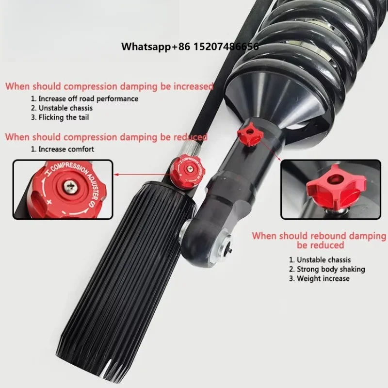 GDST Coil Overs Suspension Nitrogen Bypass Shock Absorber for Hilux Vigo Suspension Lift Kit 4X4 Accessories
GDST Coil Overs Suspension Nitrogen Bypass Shock Absorber for Hilux Vigo Suspension Lift Kit 4X4 Accessories