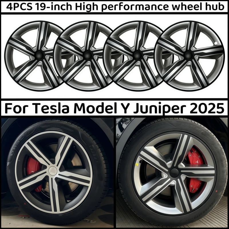 4PCS For Tesla Model Y Juniper 2025 19 Inch Hubcap Car Replacement Performance Automobile Wheel Cover Full Rim Caps Accessories
4PCS For Tesla Model Y Juniper 2025 19 Inch Hubcap Car Replacement Performance Automobile Wheel Cover Full Rim Caps Accessories