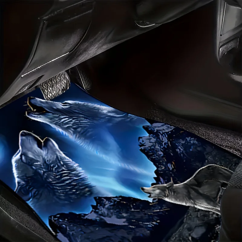 4pcs Car Seat Floor Mat, Wolf Print Car Floor Pads Auto
4pcs Car Seat Floor Mat, Wolf Print Car Floor Pads Auto