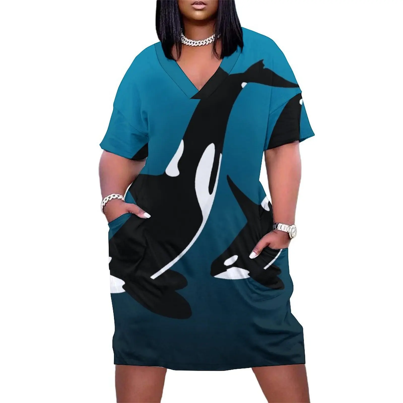 MOTHER AND CHILD BLACK - ORCA Loose Pocket Dress dresses for woman party dresses woman summer dress
MOTHER AND CHILD BLACK - ORCA Loose Pocket Dress dresses for woman party dresses woman summer dress