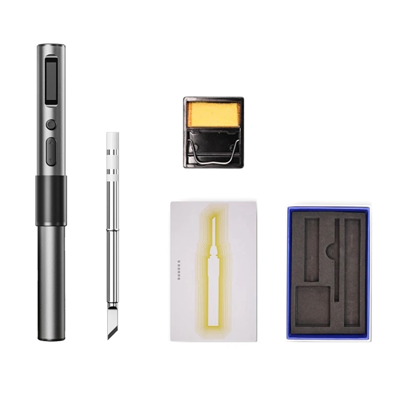 MINI65 Smart PD 65W Electric Soldering Iron Adjustable Constant Temperature Compatible With T65/SH72/GD300/HS-01 Durable
MINI65 Smart PD 65W Electric Soldering Iron Adjustable Constant Temperature Compatible With T65/SH72/GD300/HS-01 Durable