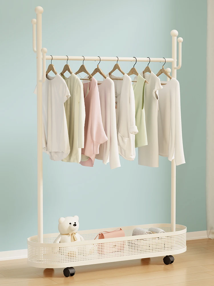 Вешалка для одежды на полу, вешалка для спальни, мобильная многофункциональная вешалка для домашней одежды на колесиках
Вешалка для одежды на полу, вешалка для спальни, мобильная многофункциональная вешалка для домашней одежды на колесиках