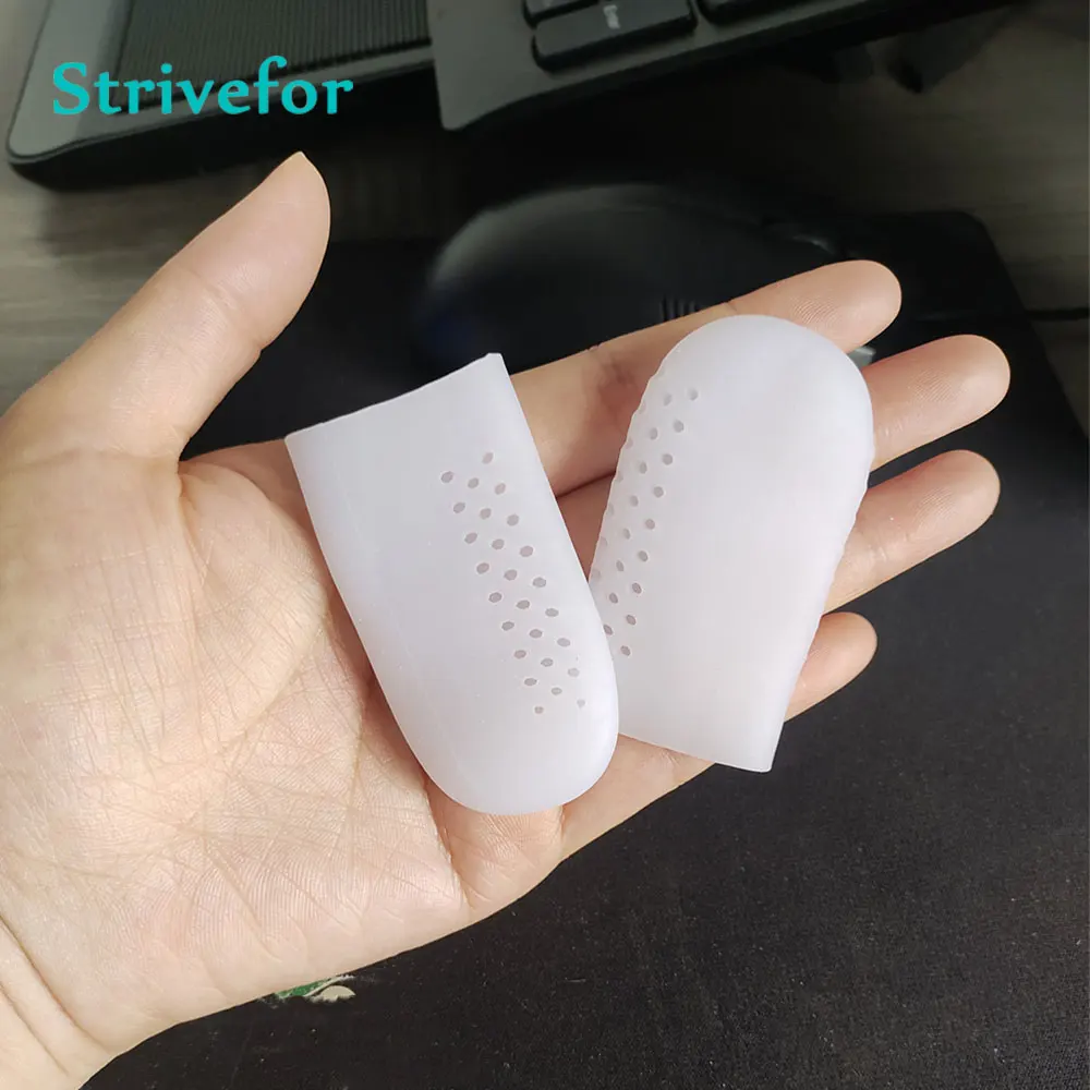 6pcs L Breathable Lengthened Big Toe Protector Corrector Toe Cover For Anti-Friction Sore Bunions Hammer Toe Foot Care Tools
6pcs L Breathable Lengthened Big Toe Protector Corrector Toe Cover For Anti-Friction Sore Bunions Hammer Toe Foot Care Tools