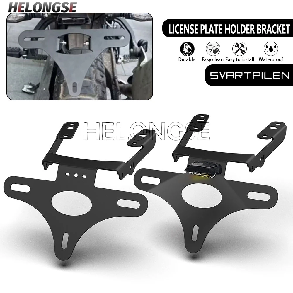 Rear License Plate Holder Bracket For Husqvarna VitPilen 401 250 200 125 2018-2025 SvartPilen 401 Tail Tidy Fender Eliminator
Rear License Plate Holder Bracket For Husqvarna VitPilen 401 250 200 125 2018-2025 SvartPilen 401 Tail Tidy Fender Eliminator