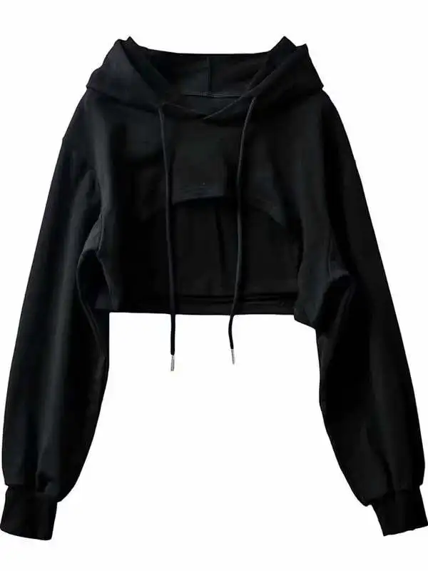 Loose Long Sleeve T-Shirt Women's Hoodie Student Spring Autumn New Korean Style Two-Piece Set round Neck Commute Style
Loose Long Sleeve T-Shirt Women's Hoodie Student Spring Autumn New Korean Style Two-Piece Set round Neck Commute Style