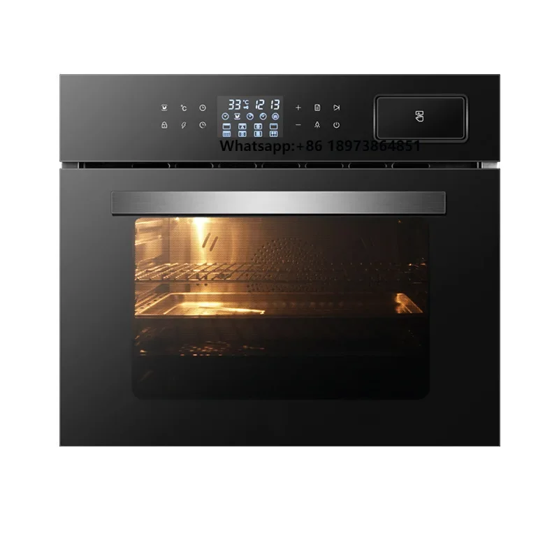 60L Built-in Smart Combi Steam Oven with Glass Door, Rotary Convection Baking for Pizza/Bread/Cake, Home & Commercial Kitchen
60L Built-in Smart Combi Steam Oven with Glass Door, Rotary Convection Baking for Pizza/Bread/Cake, Home & Commercial Kitchen