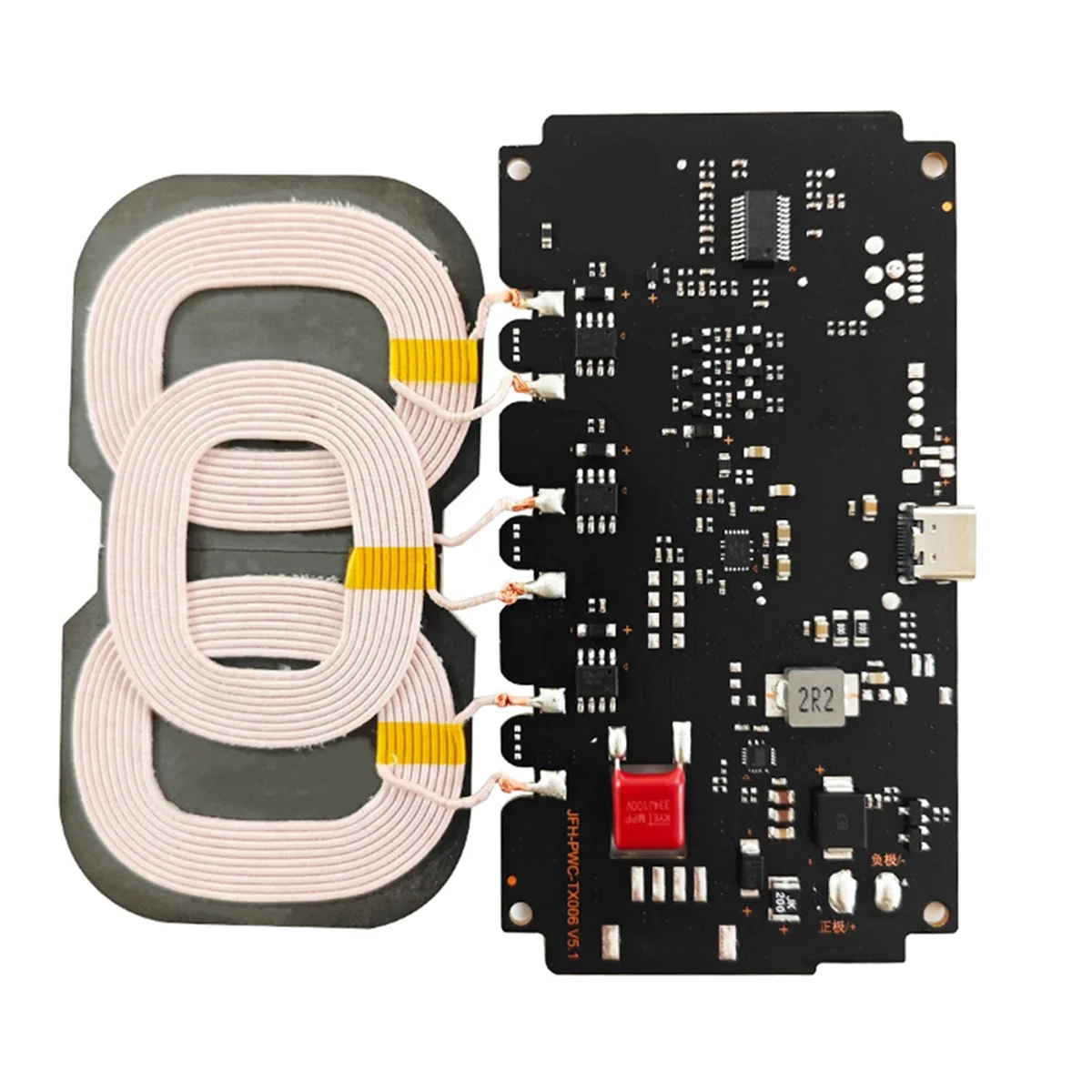 A71Z 10-24V 20W Wireless Charger Module Type-C for 3-Coil High Power Fast Charging Module for Car
A71Z 10-24V 20W Wireless Charger Module Type-C for 3-Coil High Power Fast Charging Module for Car