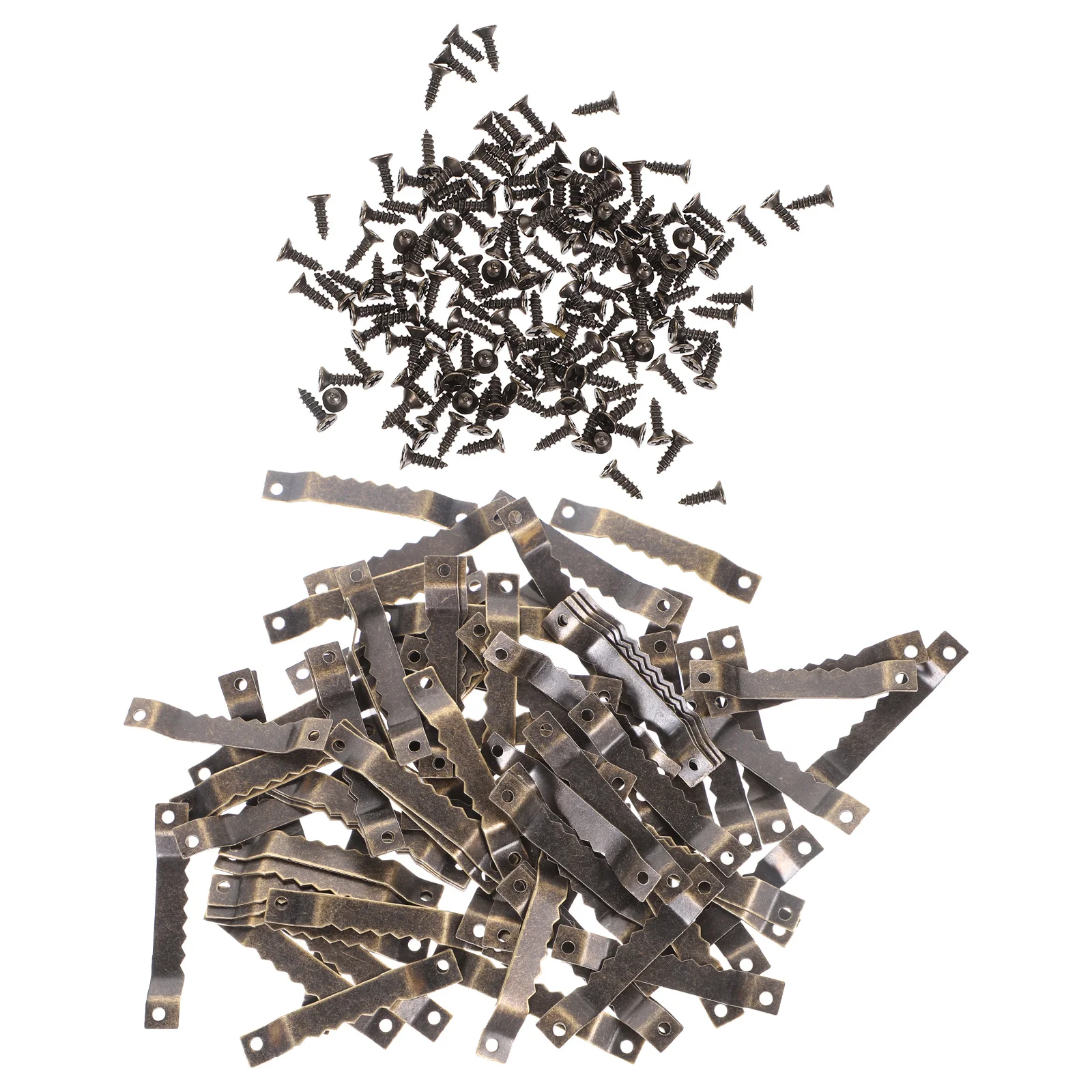 100Pcs Serrated Picture Hangers Easy Disassemble Operate Frame Hangers Chic Beautiful Look Picture Hanger Canvas Hanger
100Pcs Serrated Picture Hangers Easy Disassemble Operate Frame Hangers Chic Beautiful Look Picture Hanger Canvas Hanger