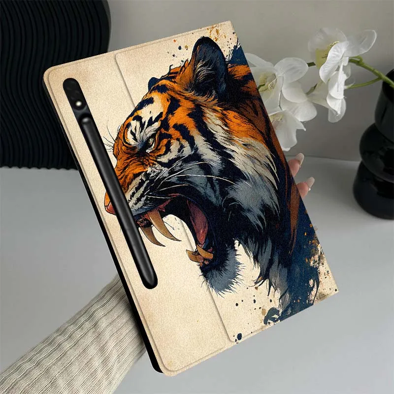 Чехол для планшета с портретом рычащего тигра в подарок для Samsung Galaxy Tab S7 S8 S9 S10 FE Lite
Чехол для планшета с портретом рычащего тигра в подарок для Samsung Galaxy Tab S7 S8 S9 S10 FE Lite