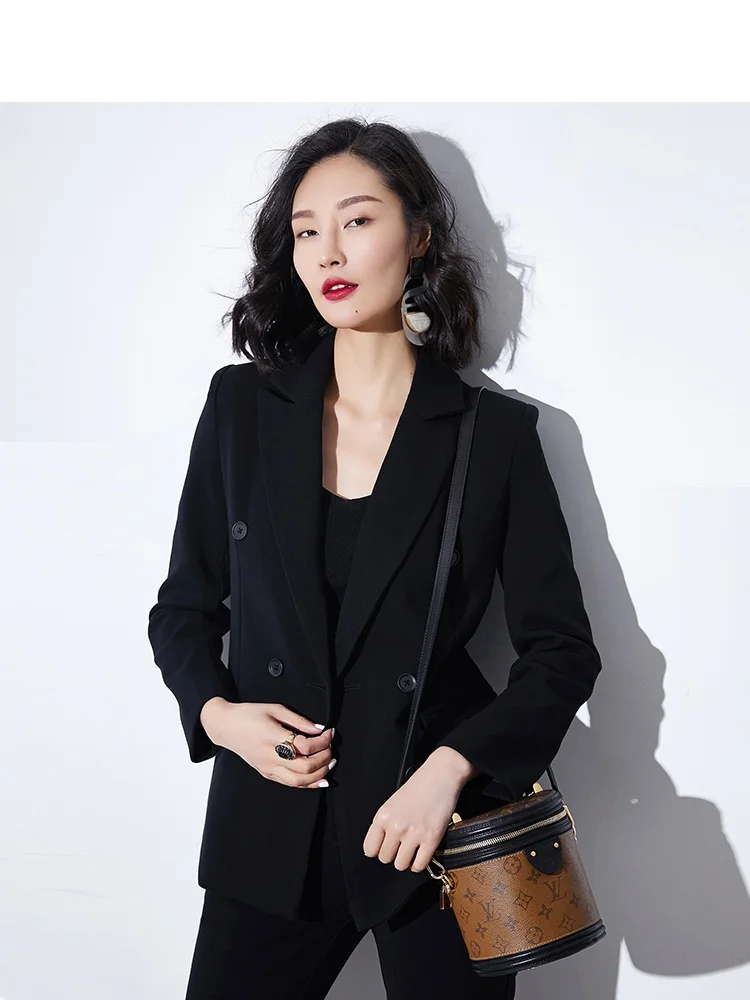 Professional Business Women's Suit Set Autumn New Style Commute Interview Formal Workwear Annibycn Polyester Spandex Blend
Professional Business Women's Suit Set Autumn New Style Commute Interview Formal Workwear Annibycn Polyester Spandex Blend