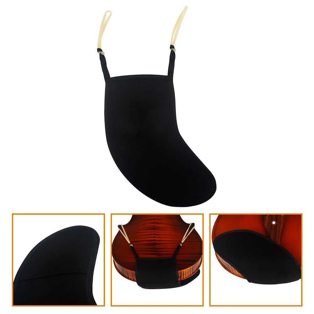 Violin Shoulder Rest Chin Pad 1 4 Size Black Cotton Comfortable Pressure Relief Musical Instruments Accessories
Violin Shoulder Rest Chin Pad 1 4 Size Black Cotton Comfortable Pressure Relief Musical Instruments Accessories