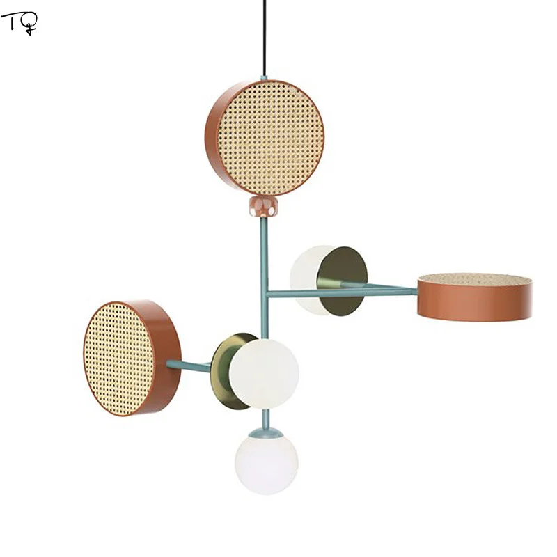 Nordic Ins Designer Atmosphere Colorful Pendant Lights Iron Art Modern Hanging Lamp Restaurant Dining/Model Room Bedroom Kitchen
Nordic Ins Designer Atmosphere Colorful Pendant Lights Iron Art Modern Hanging Lamp Restaurant Dining/Model Room Bedroom Kitchen