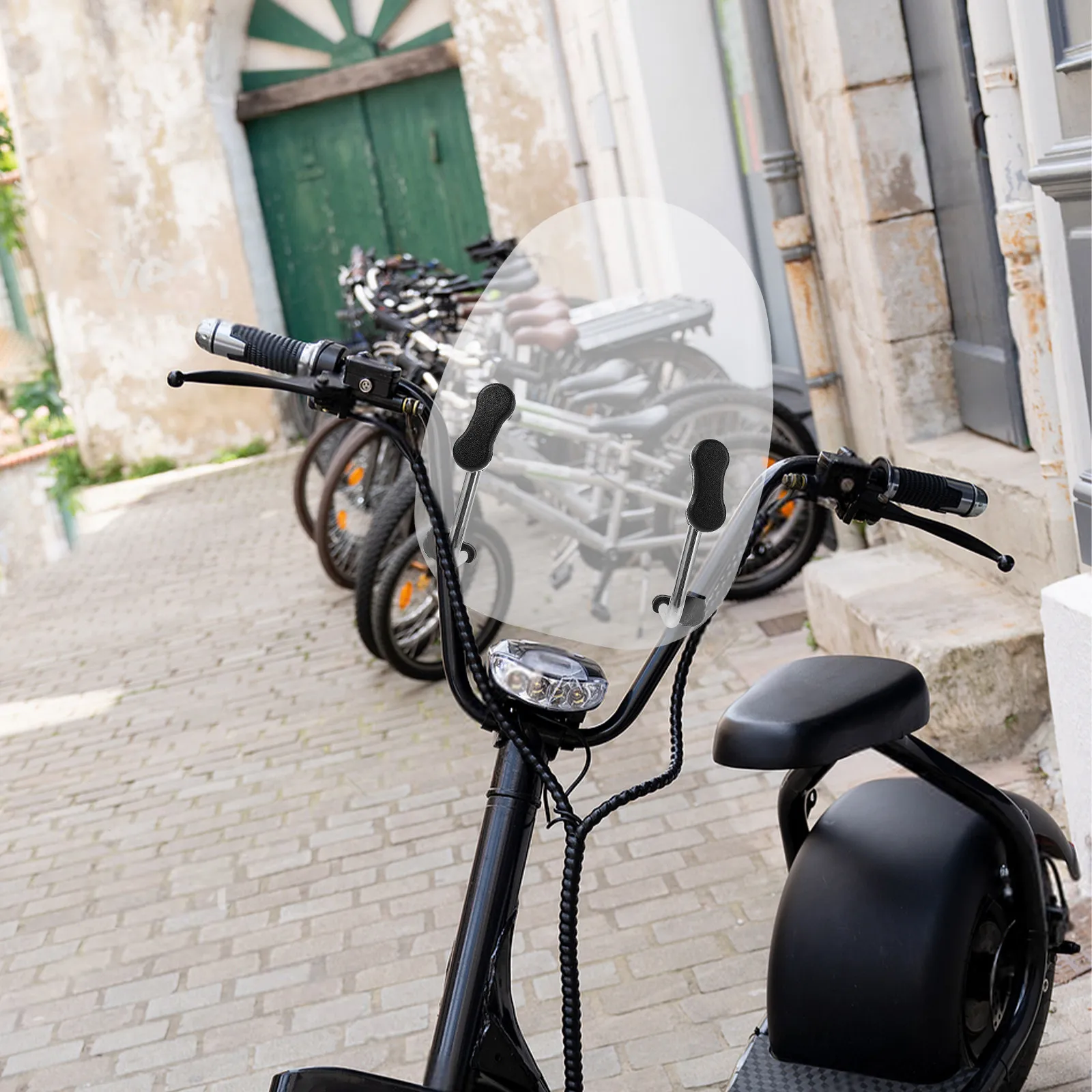 Front Windscreen for Electric Scooter Transparent Scooter Wind Deflector Enhanced Wind Protection Clear Screen for Comfortable
Front Windscreen for Electric Scooter Transparent Scooter Wind Deflector Enhanced Wind Protection Clear Screen for Comfortable