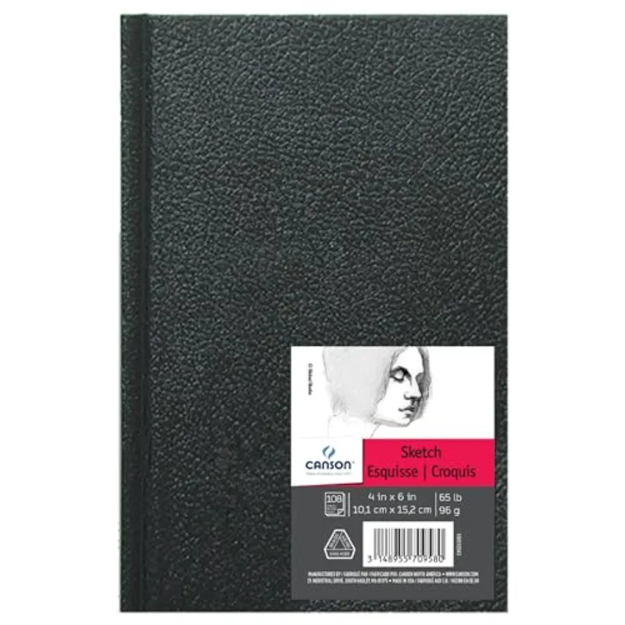 100510343 Artist Series Sketch Book Paper Pad, for Pencil and Charcoal, Acid Free, Hardbound, 65 Pound, 4 x 6 Inch, 100 Sheets,
100510343 Artist Series Sketch Book Paper Pad, for Pencil and Charcoal, Acid Free, Hardbound, 65 Pound, 4 x 6 Inch, 100 Sheets,