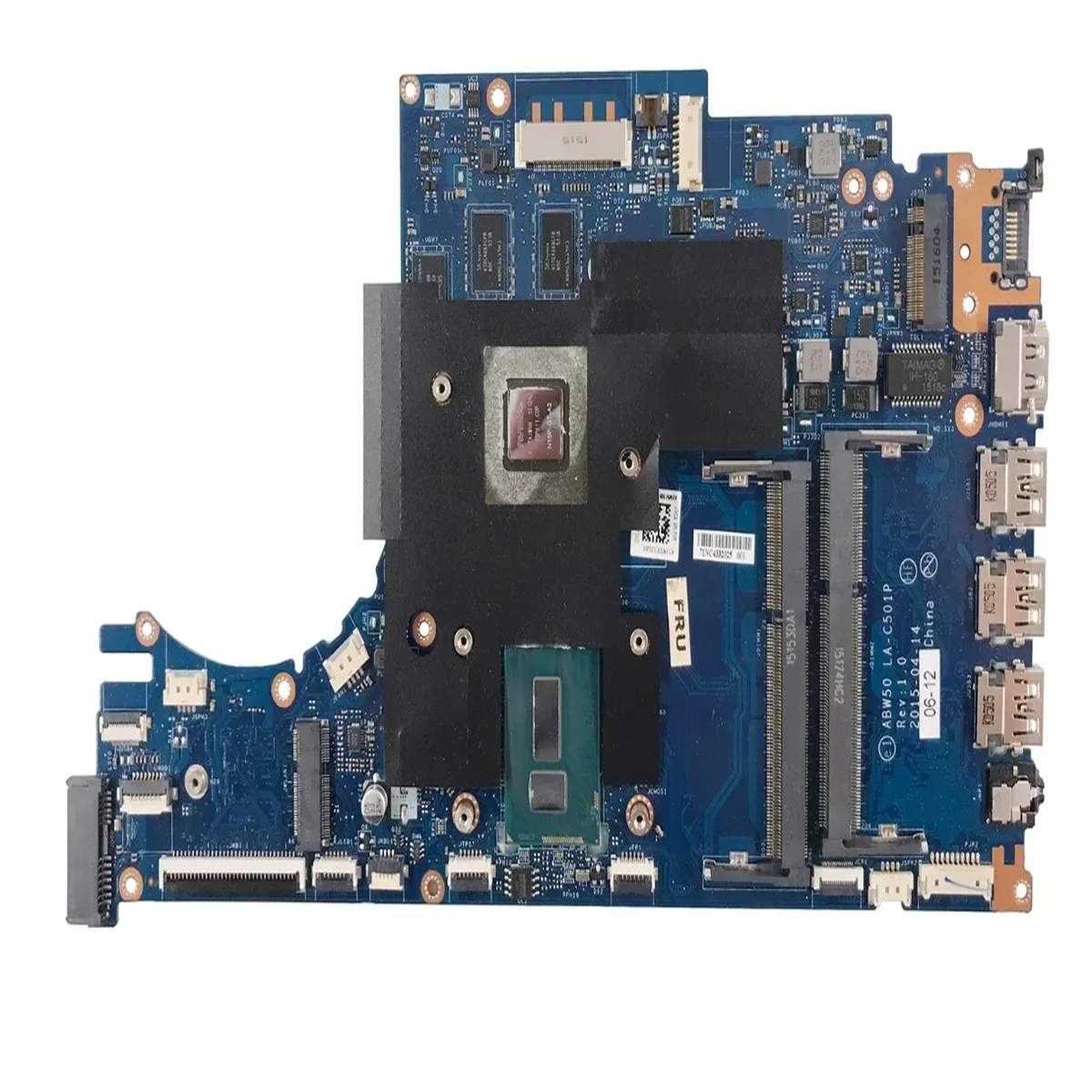 812712 -501 для материнской платы ноутбука HP ENVY 15-AE ABW50 LA-C501P i7-5500 CPU GTX950M 4 ГБ 812712 -001 812712 -601 100% полностью протестировано
812712 -501 для материнской платы ноутбука HP ENVY 15-AE ABW50 LA-C501P i7-5500 CPU GTX950M 4 ГБ 812712 -001 812712 -601 100% полностью протестировано