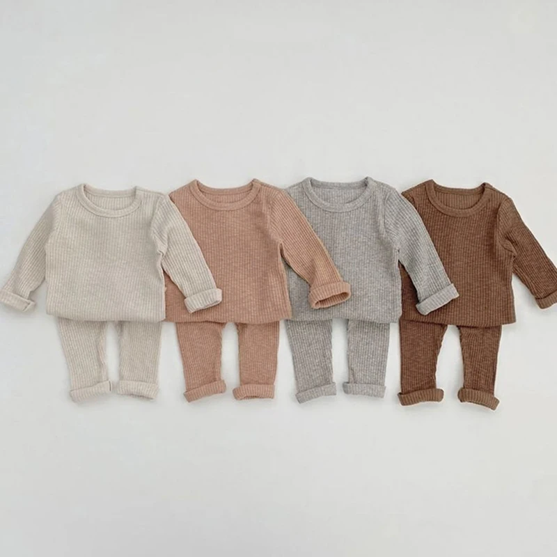 Comfortable Baby Pajamas Set Pit Strip Cotton Baby Boy Girl Clothes Spring Baby Homewear Newborn Sleepwear Underwear
Comfortable Baby Pajamas Set Pit Strip Cotton Baby Boy Girl Clothes Spring Baby Homewear Newborn Sleepwear Underwear