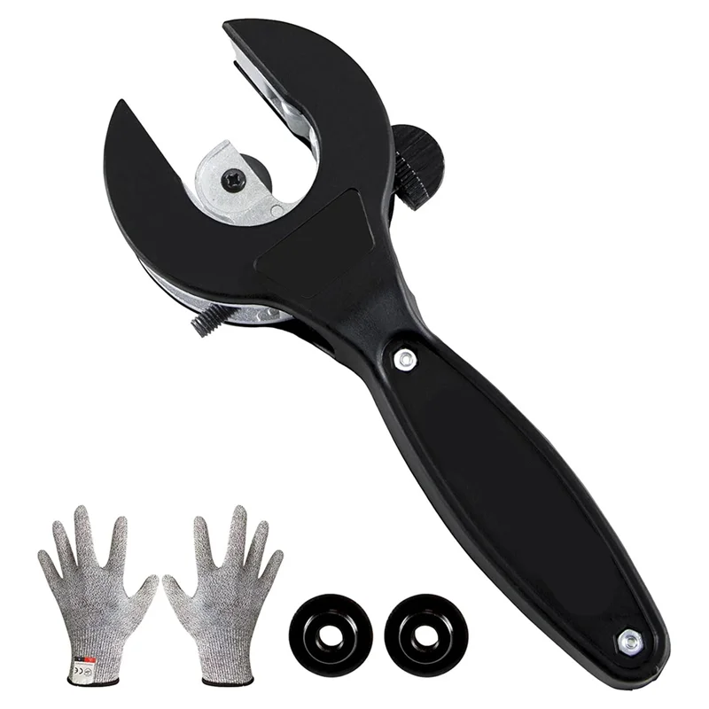 ABFA Ratchet Tube Cutter One-Handed Operation In Tight Spaces Adjustable 5/16" To 1-1/8" Cuts Copper/Aluminum/Brass Tubes
ABFA Ratchet Tube Cutter One-Handed Operation In Tight Spaces Adjustable 5/16" To 1-1/8" Cuts Copper/Aluminum/Brass Tubes