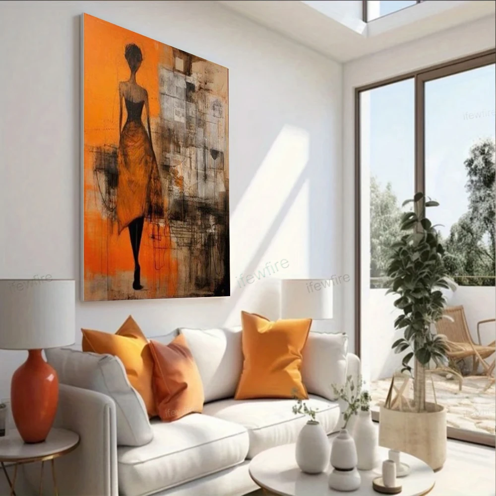 100% Handmade Figure Oil Painting On Canvas Modern Home Trim Paint Abstract Wall Art Picture Original Mural Decor Living Room
100% Handmade Figure Oil Painting On Canvas Modern Home Trim Paint Abstract Wall Art Picture Original Mural Decor Living Room