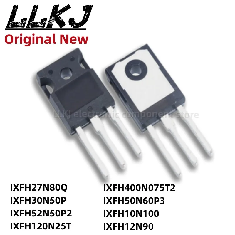 1 шт. IXFH27N80Q IXFH30N50P IXFH52N50P2 IXFH120N25T IXFH400N075T2 IXFH50N60P3 IXFH10N100 IXFH12N90 TO247 MOS FET TO-247
1 шт. IXFH27N80Q IXFH30N50P IXFH52N50P2 IXFH120N25T IXFH400N075T2 IXFH50N60P3 IXFH10N100 IXFH12N90 TO247 MOS FET TO-247