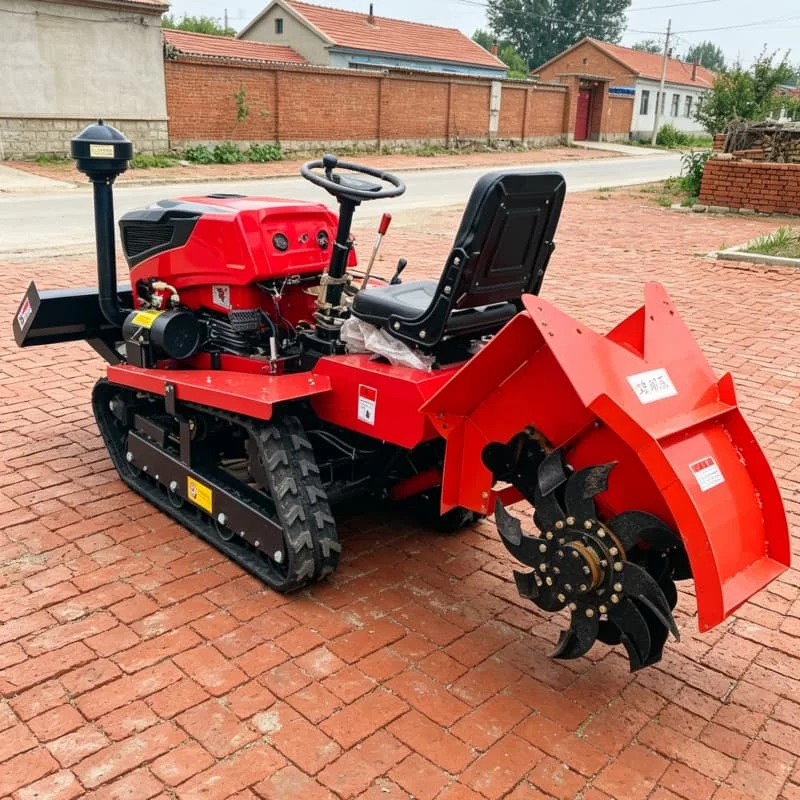 Customized Hilly and Mountainous Area Plowing Tractor, Farmland Rotary Tiller, Crawler Rotary Tiller, Ploughing Machine
Customized Hilly and Mountainous Area Plowing Tractor, Farmland Rotary Tiller, Crawler Rotary Tiller, Ploughing Machine