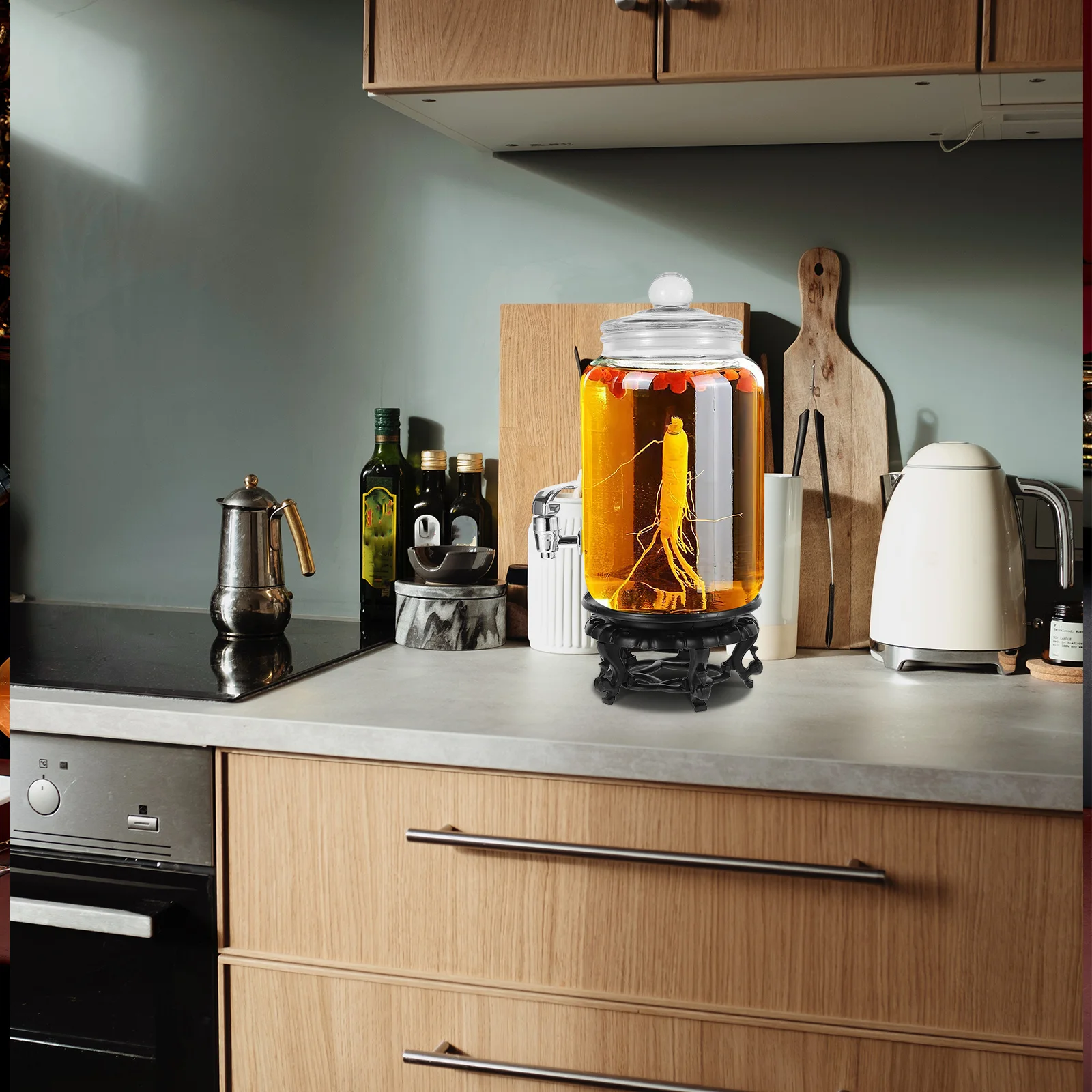 1Set Glass Wine Jar Sealed Wine Container Indoor Outdoor Safe Storage Tank Beverage Container Beverage Can
1Set Glass Wine Jar Sealed Wine Container Indoor Outdoor Safe Storage Tank Beverage Container Beverage Can