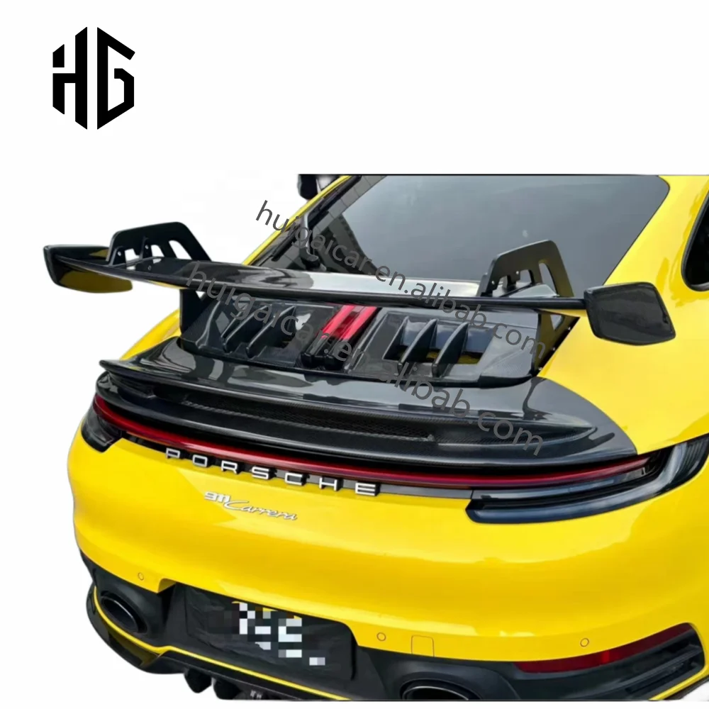 Carbon Rear Spoiler for Porsche Carrera 911 992 GT3 Style Body Kit Trunk Wing Extertion Auto Parts
Carbon Rear Spoiler for Porsche Carrera 911 992 GT3 Style Body Kit Trunk Wing Extertion Auto Parts