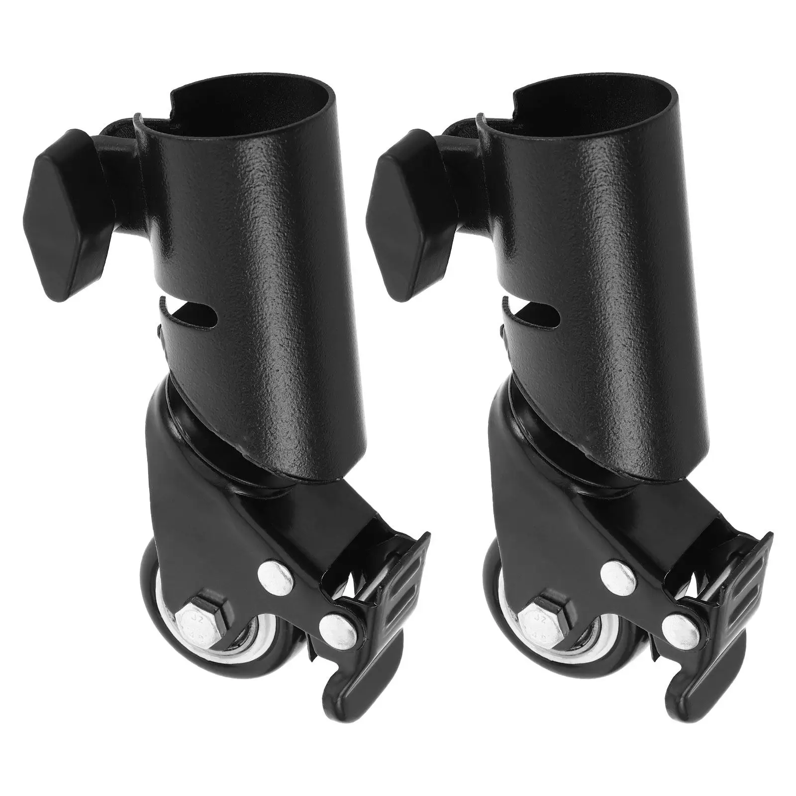 2Pcs Universal Swivel Caster Wheels for Speaker Stands 35Mm Round Tube Mute Bearing Design Stable Mobility Castors Studio Home
2Pcs Universal Swivel Caster Wheels for Speaker Stands 35Mm Round Tube Mute Bearing Design Stable Mobility Castors Studio Home