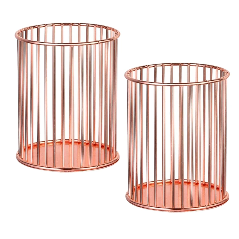 2 Pack Metal Pen Holder For Desk,Pencil Holder Organizer Makeup Brush Holder Organizer
2 Pack Metal Pen Holder For Desk,Pencil Holder Organizer Makeup Brush Holder Organizer