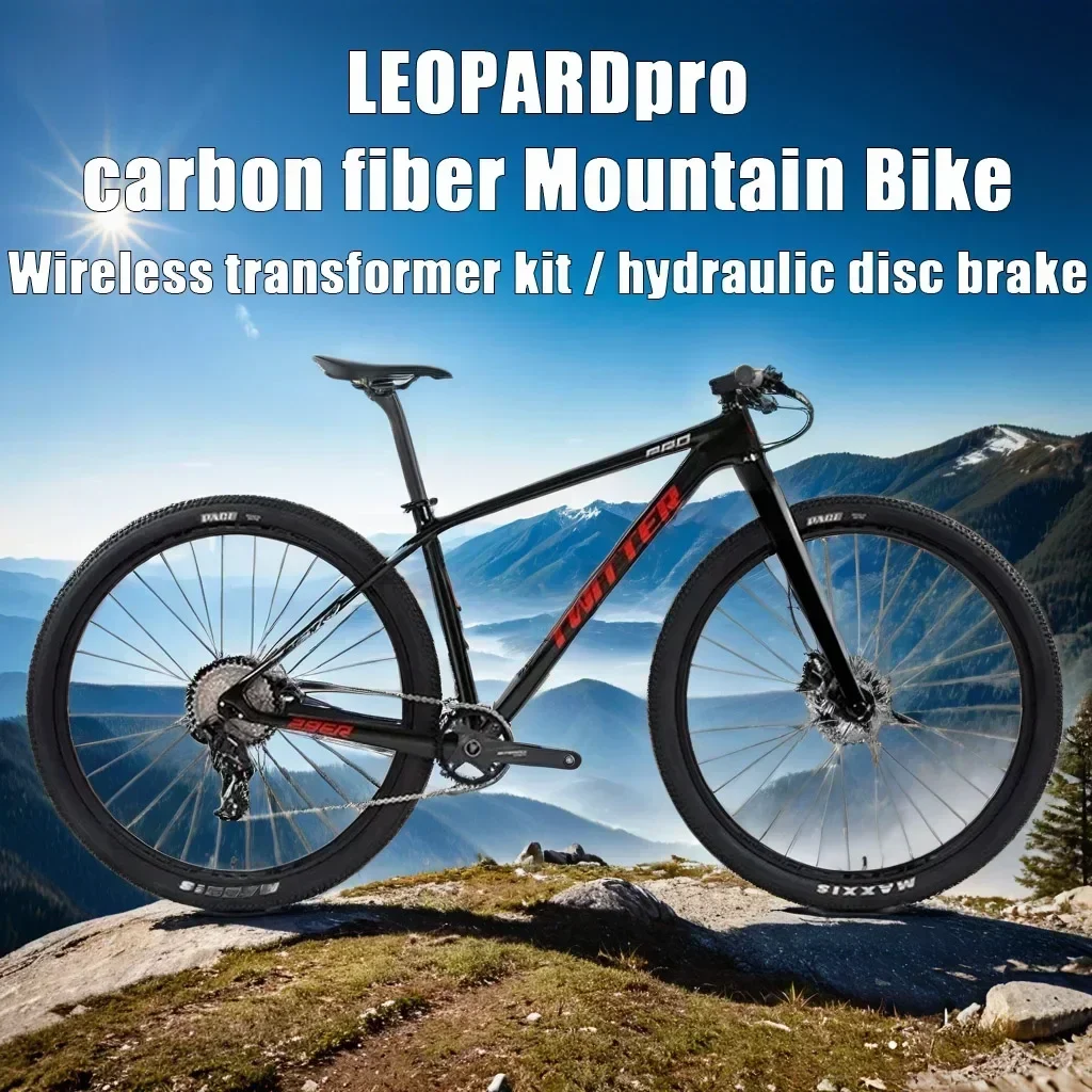 29 Inch MTB Carbon Fiber Mountain Bike Hydraulic Disc Brake Cross Country Bicicleta 11/13 Speed EDS Radio Variable Road Bicycle
29 Inch MTB Carbon Fiber Mountain Bike Hydraulic Disc Brake Cross Country Bicicleta 11/13 Speed EDS Radio Variable Road Bicycle