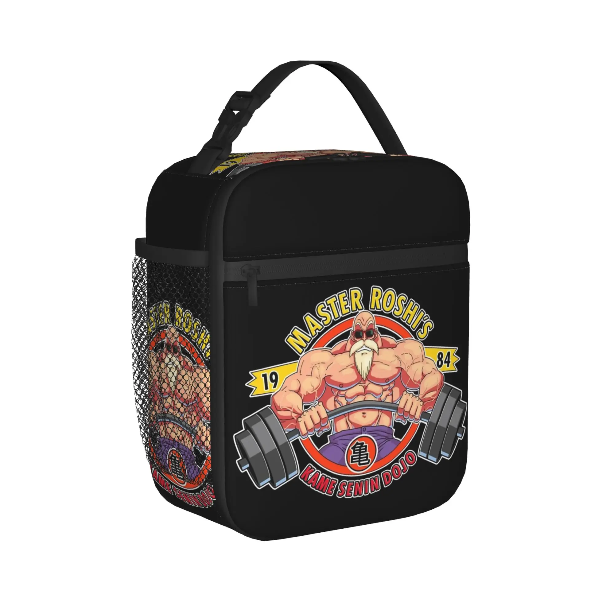dbz D-DragonBall-L Master Roshi Insulated Lunch Bag for Men Women Food Container Portable Thermal Cooler Lunch Boxes For Travel
dbz D-DragonBall-L Master Roshi Insulated Lunch Bag for Men Women Food Container Portable Thermal Cooler Lunch Boxes For Travel