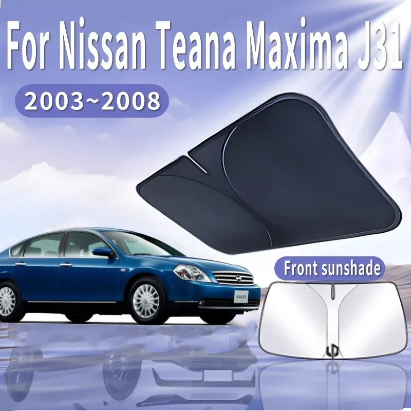 Foldable Car Sun Visor For Nissan Teana Maxima J31 2003~2008 Front Windshield Sunshade Heat Insulation Summer Auto Accessories
Foldable Car Sun Visor For Nissan Teana Maxima J31 2003~2008 Front Windshield Sunshade Heat Insulation Summer Auto Accessories