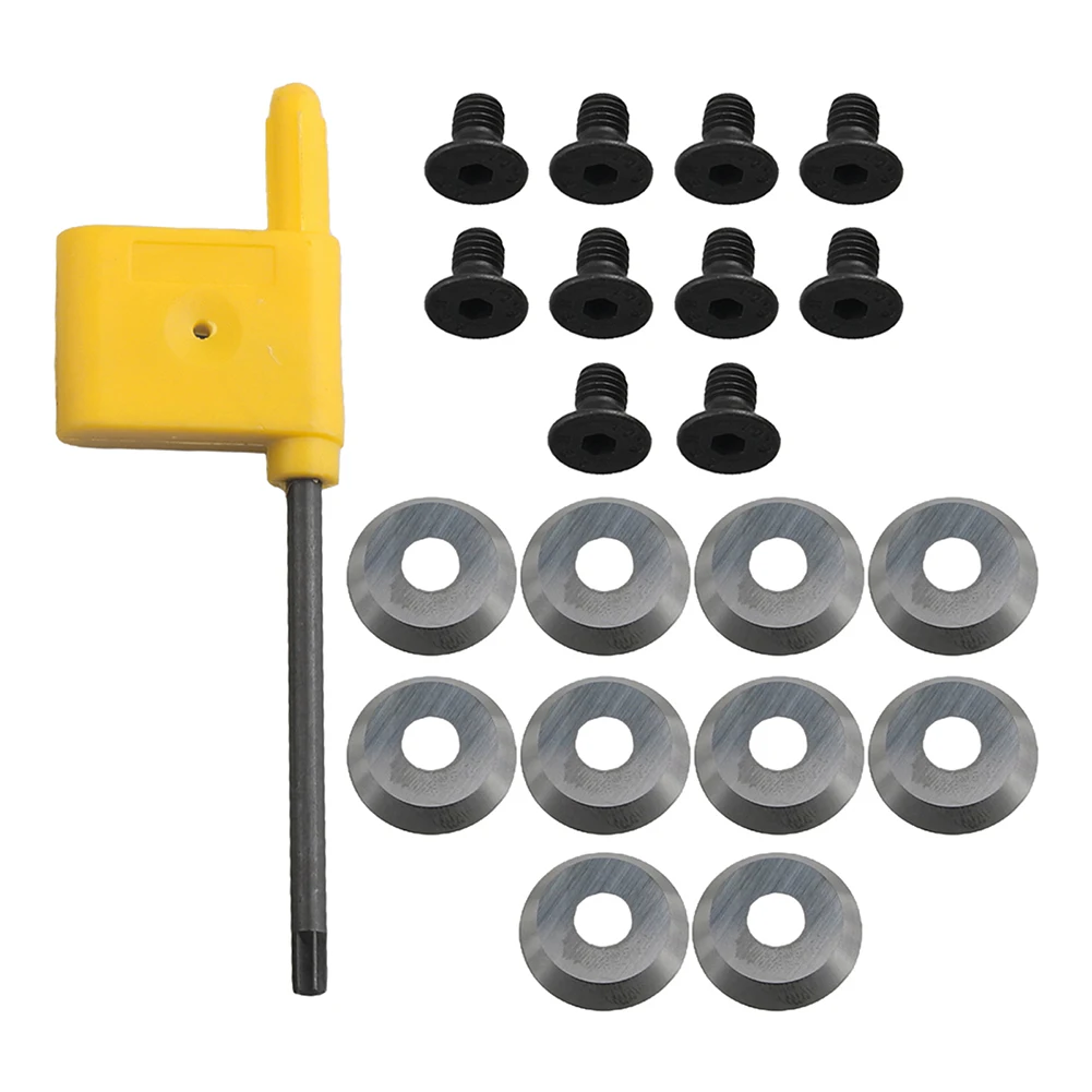 22pcs Carbide Inserts M5x8mm Flat Head Screws With Wrench 30° Cutting Tools Replacement Woodturning Solid Carbide Tools Kit
22pcs Carbide Inserts M5x8mm Flat Head Screws With Wrench 30° Cutting Tools Replacement Woodturning Solid Carbide Tools Kit