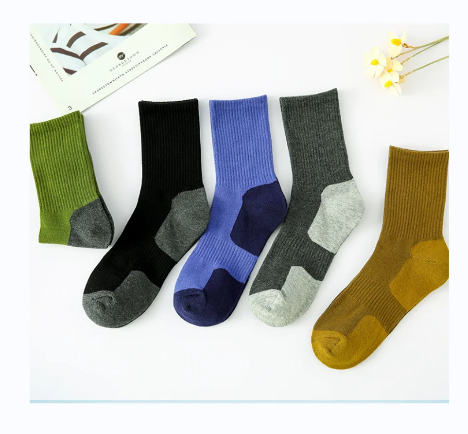 5 Pairs Men's Socks Sweat-Absorbent And Odor-Resistant Running Basketball Socks Professional Exercise Outdoor Socks
5 Pairs Men's Socks Sweat-Absorbent And Odor-Resistant Running Basketball Socks Professional Exercise Outdoor Socks