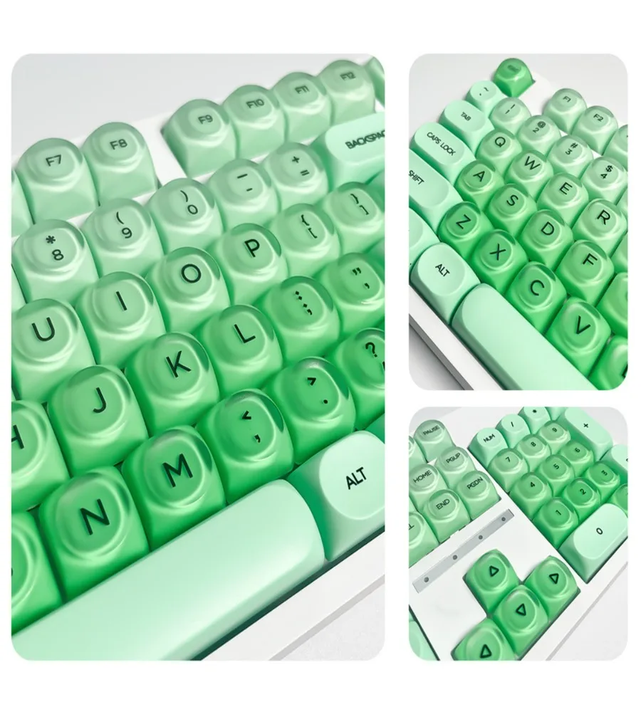Keycap Personalized PBT material Small full set of boxes Suitable for a variety of mechanical keyboards Jelly cloud keycaps
Keycap Personalized PBT material Small full set of boxes Suitable for a variety of mechanical keyboards Jelly cloud keycaps