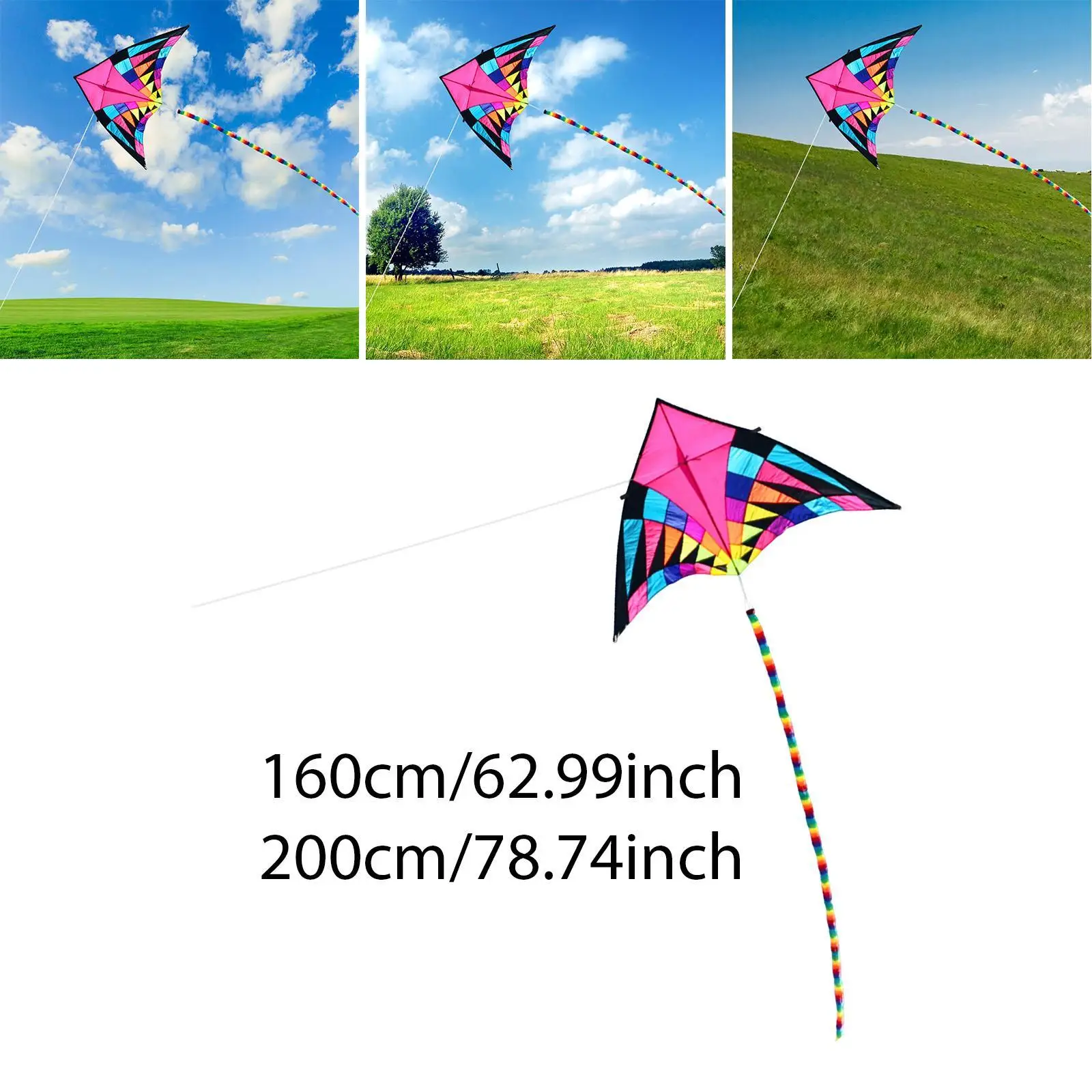 Kite Easy to Fly for Beginners,Creative,Professional,Sturdy,with Long Tail,Giant for Beach Trips Garden
Kite Easy to Fly for Beginners,Creative,Professional,Sturdy,with Long Tail,Giant for Beach Trips Garden