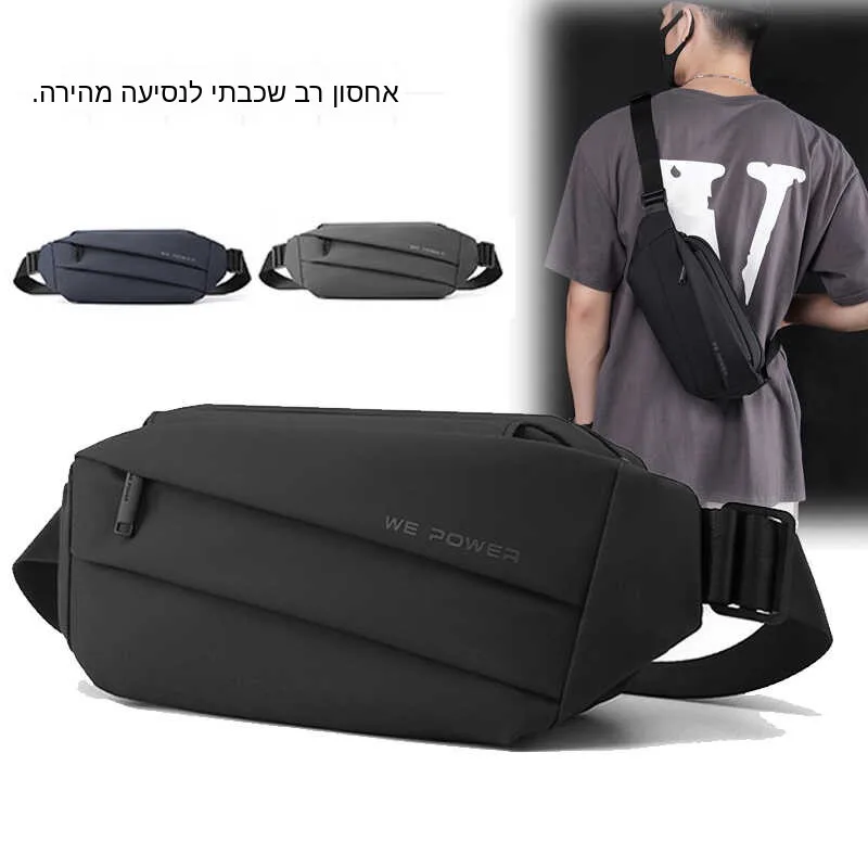 2026 New Men's Chest Bag Trendy Crossbody Outdoor Sports Waist Bag Large Capacity Backpack Single Shoulder Zipper Leisure
2026 New Men's Chest Bag Trendy Crossbody Outdoor Sports Waist Bag Large Capacity Backpack Single Shoulder Zipper Leisure