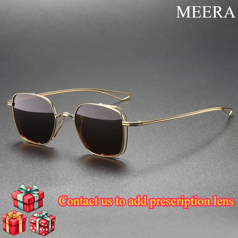2026 trend model pure titanium gold driving eyeglass frame - no nose pads, luxurious design, suitable for both men and women
2026 trend model pure titanium gold driving eyeglass frame - no nose pads, luxurious design, suitable for both men and women