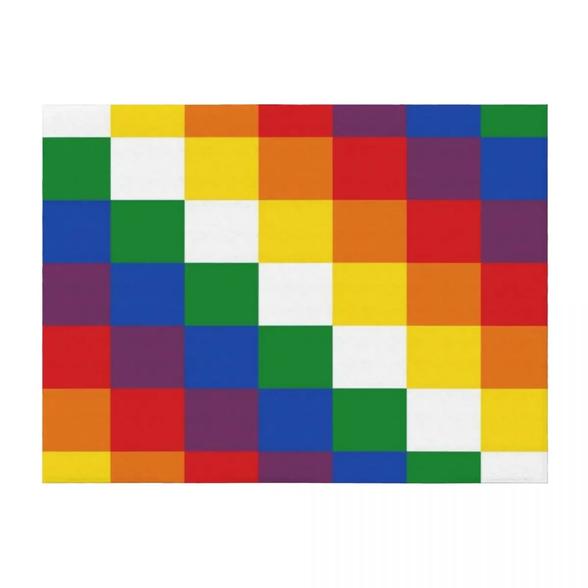 WIPHALA FLAG Throw Blanket Blankets For Bed Blankets For Sofas Travel decorative Blankets
WIPHALA FLAG Throw Blanket Blankets For Bed Blankets For Sofas Travel decorative Blankets