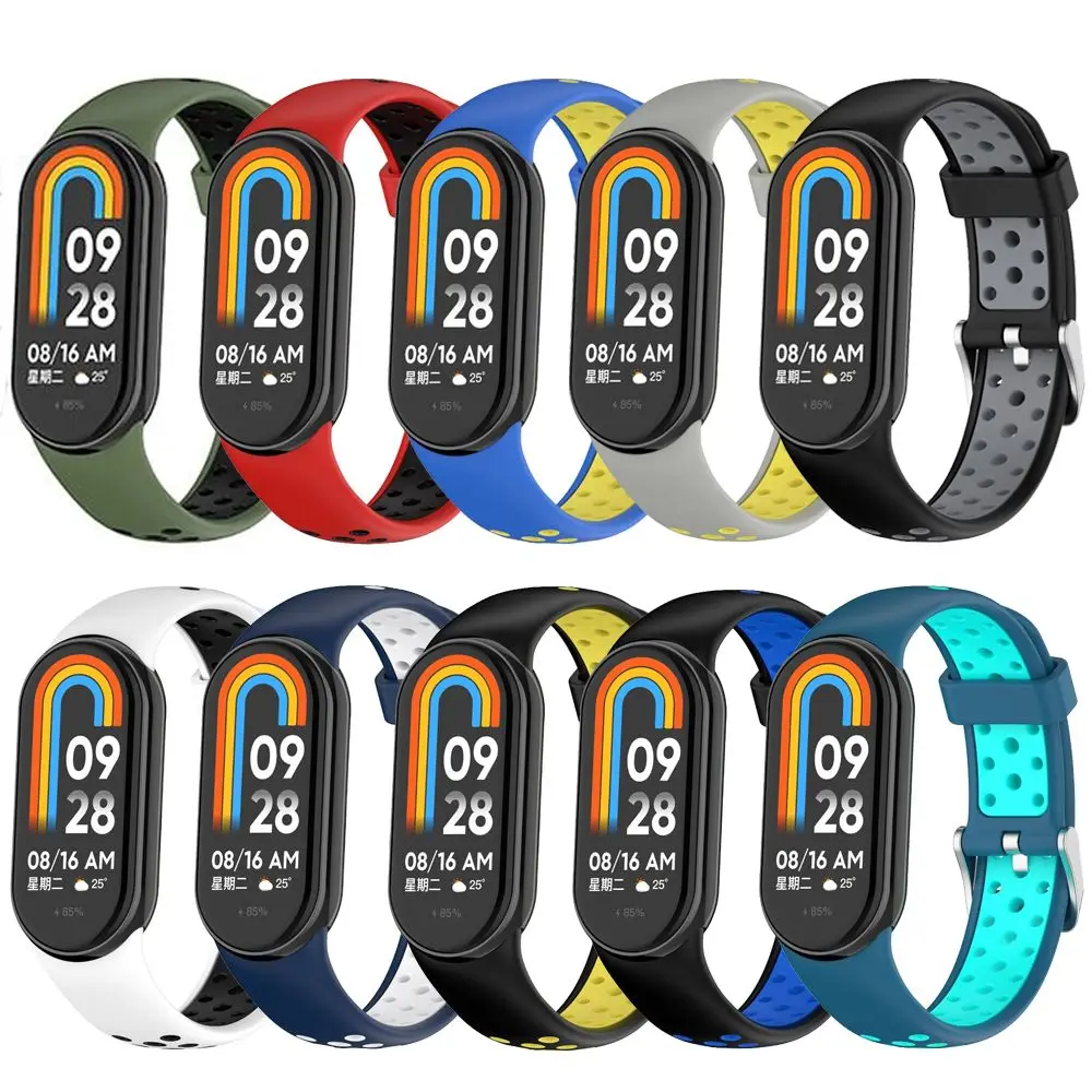 Ремешок силиконовый для смарт-часов Xiaomi Mi Band 8, сменный дышащий спортивный браслет для Mi Band Mi band8
Ремешок силиконовый для смарт-часов Xiaomi Mi Band 8, сменный дышащий спортивный браслет для Mi Band Mi band8