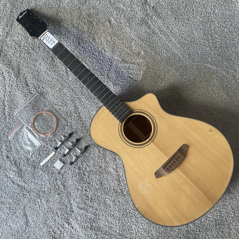 D337 All Solid Guitar Shadow Подлинная и оригинальная электрическая и акустическая гитара Незавершенные наборы «сделай сам» с мостами Распродажа CRACKS
D337 All Solid Guitar Shadow Подлинная и оригинальная электрическая и акустическая гитара Незавершенные наборы «сделай сам» с мостами Распродажа CRACKS