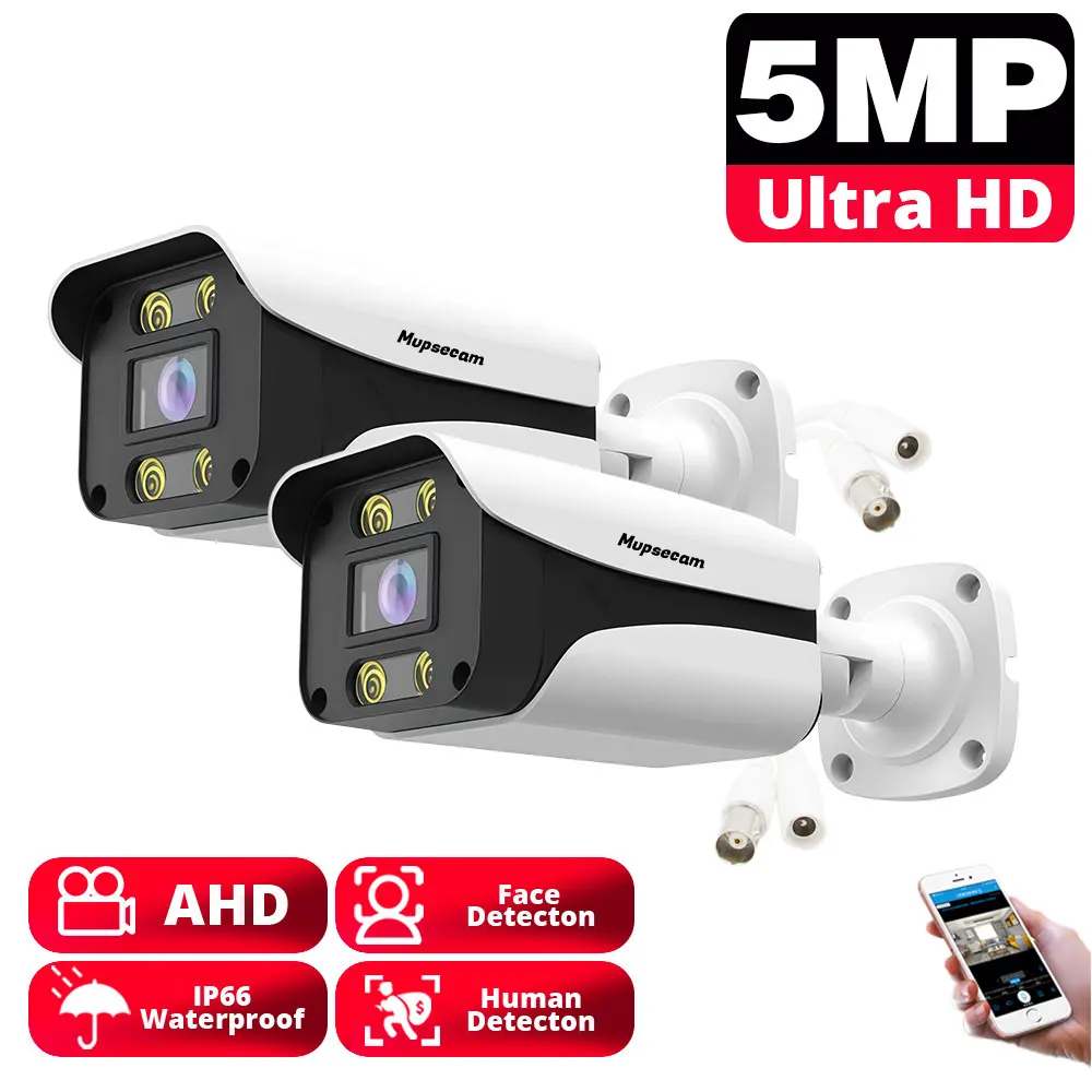 AI Face Detection H.265 5MP 4MP AHD Camera Security Video Surveillance 4*Array Outdoor Camera Weatherproof For AHD DVR System
AI Face Detection H.265 5MP 4MP AHD Camera Security Video Surveillance 4*Array Outdoor Camera Weatherproof For AHD DVR System