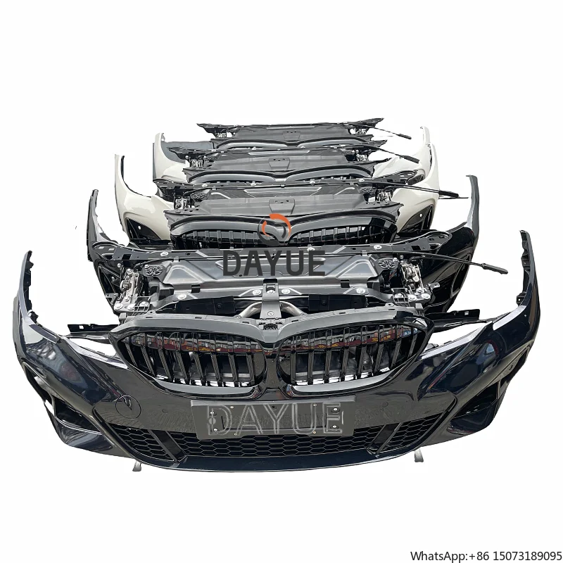 2020-2022 for 3 Series G20 G21 Front Bumper Assembly & Grille Kit Factory Direct Wholesale Price Plastic Body Kit
2020-2022 for 3 Series G20 G21 Front Bumper Assembly & Grille Kit Factory Direct Wholesale Price Plastic Body Kit
