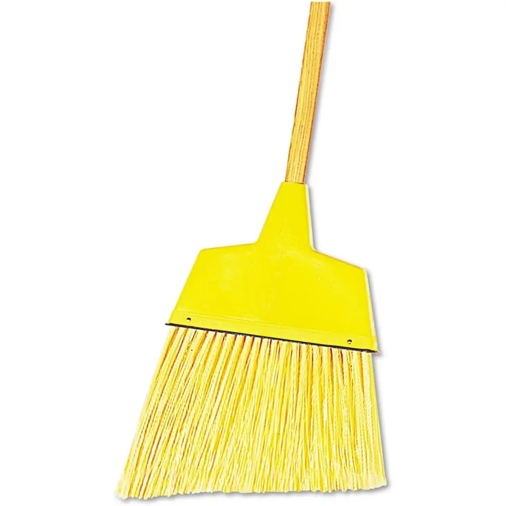 932ACT Angler Broom, Plastic Bristles, 53-Inch Wood Handle, Yellow, 12/Carton
932ACT Angler Broom, Plastic Bristles, 53-Inch Wood Handle, Yellow, 12/Carton